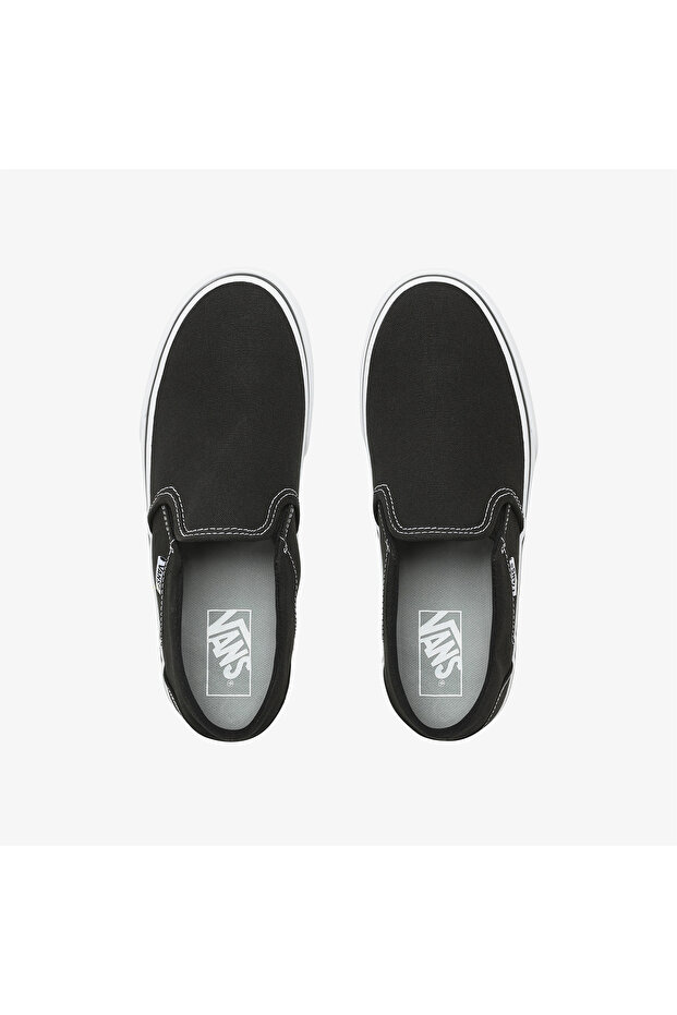 Wm Asher Platform Kadın Siyah Sneaker - 5