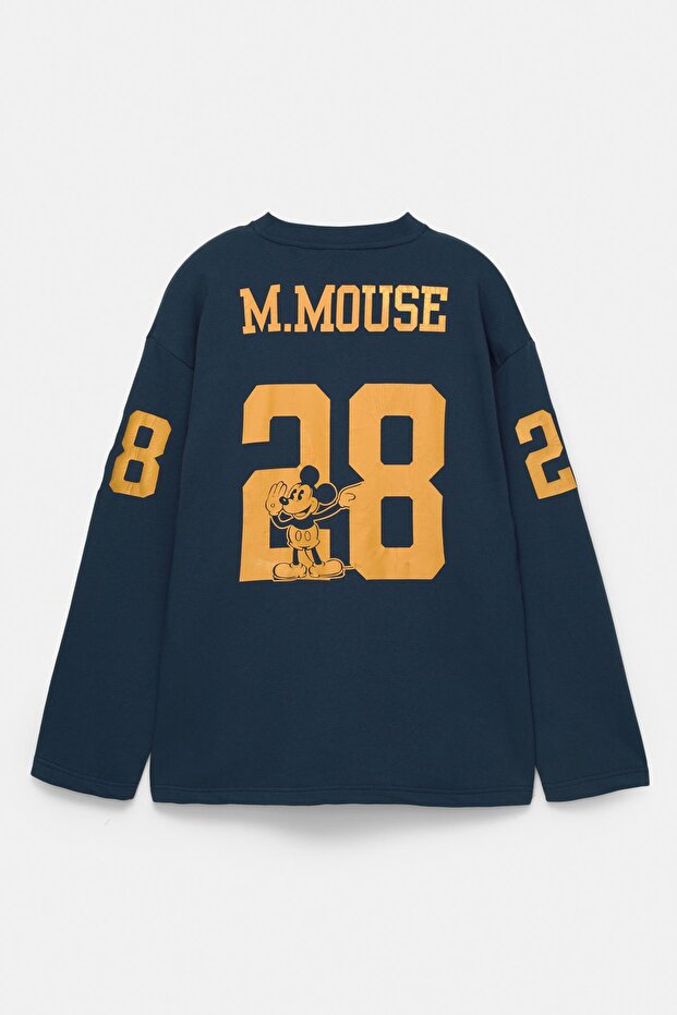 Mickey Mouse futbol temalı sweatshirt - 7