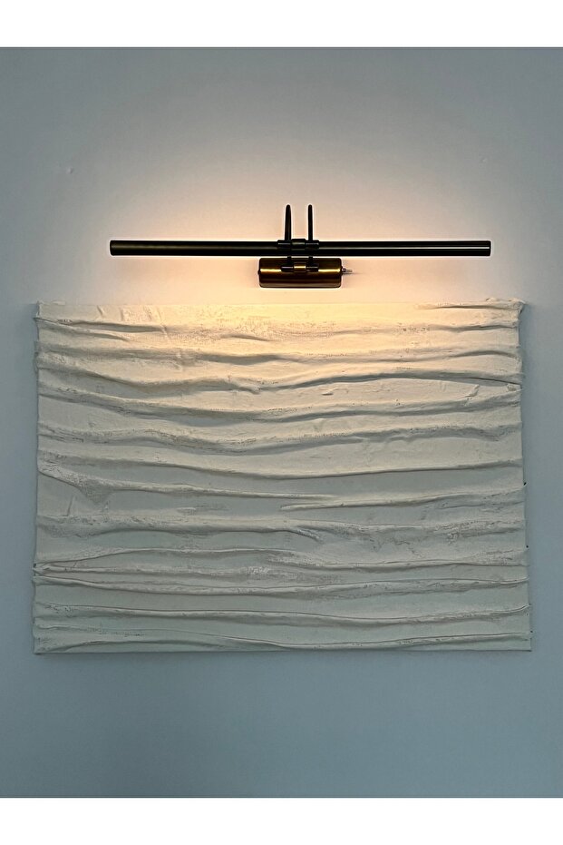 El yapımı çizgisel doku sanatı tablo - 1