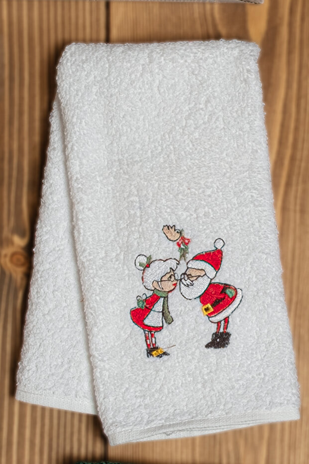 Novoročná súprava 4 kuchynských utierok v krabici |   Súprava uterákov na ruky |   Uterák na sušenie 30x50 cm - 3