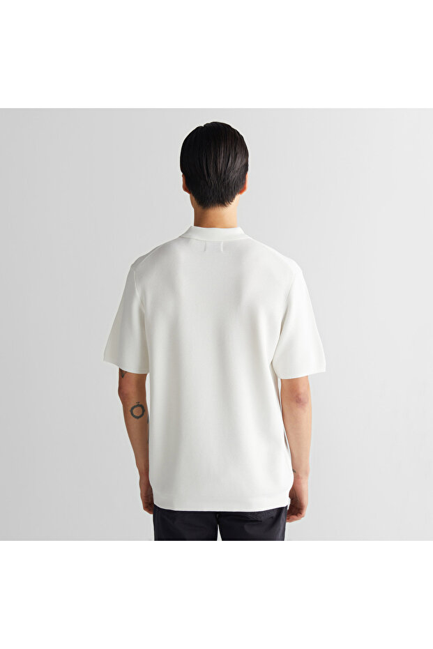 Erkek Krem Regular Fit Triko - 2