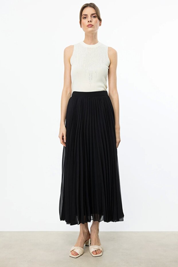 Piliseli Maxi Boy Tül Etek - 3