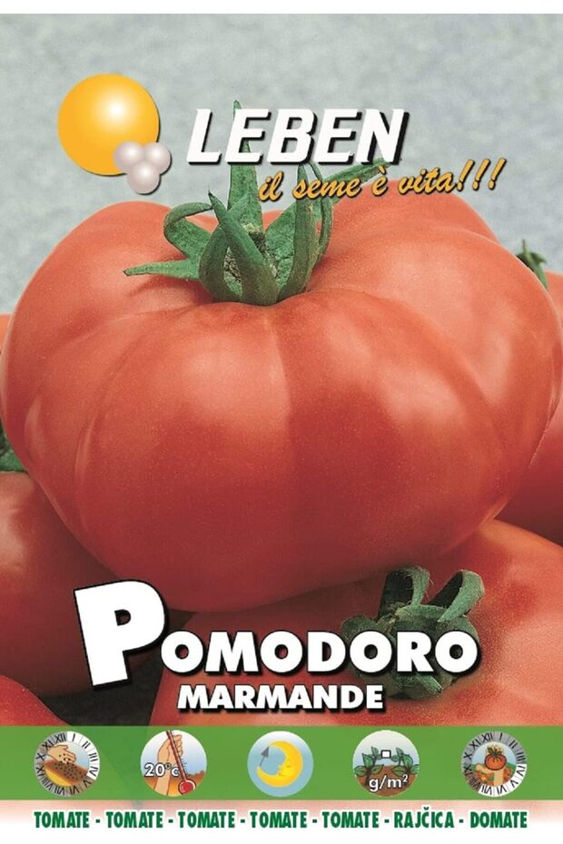 Tomato (Pomodoro Marmande) Premium Quality Seeds Made in Italy