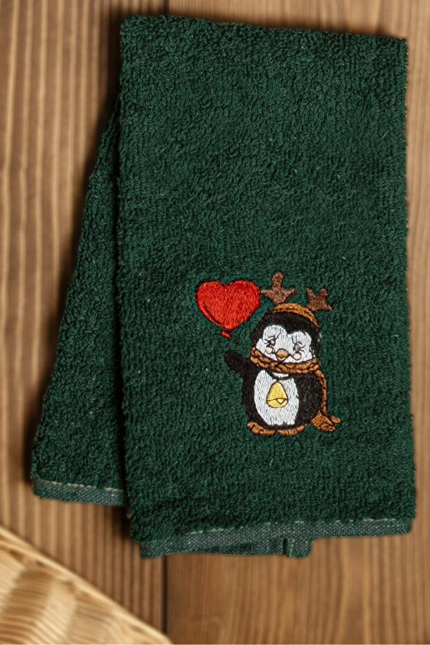 Novoročná súprava 4 kuchynských utierok v krabici |   Súprava uterákov na ruky |   Uterák na sušenie 30x50 cm - 5