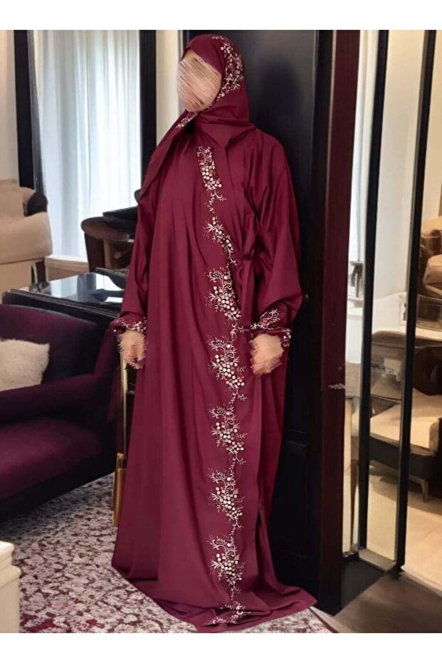 طقم شرشف صلاه نسائي مقاس واحد للكبار