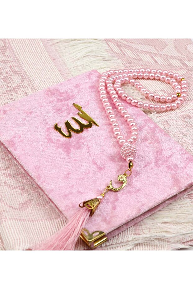 Pembe 3 Parça Seccade Hediye Seti - 2