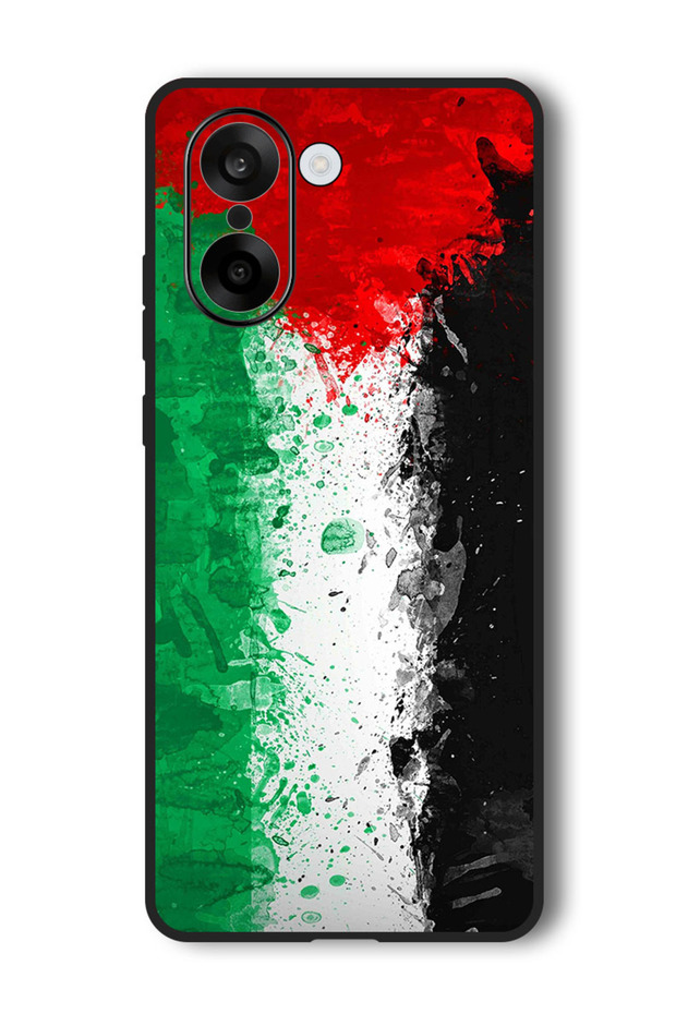 Case Compatible with OnePlus Nord CE 5 6.77 Inch Protection Shockproof Bumper Cover Palestine Flag 1