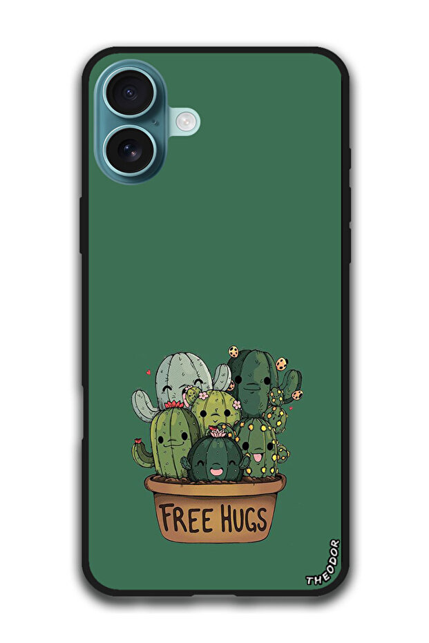 Protective Case Anti Scratch Shock Proof Bumper Cover For iPhone 16 Plus (6.7)-inch Free Hugs