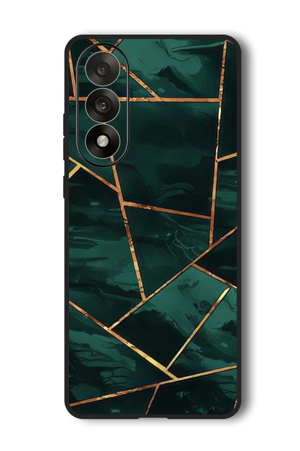 Case Compatible with OnePlus Nord 5 6.83 Inch Protection Shockproof Bumper Cover Green Pattern