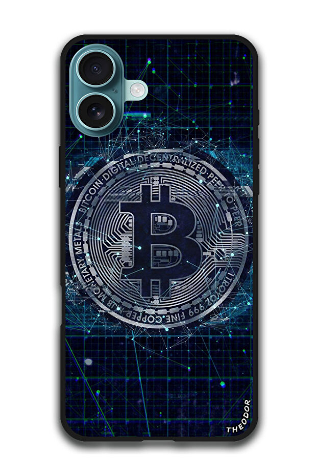 Protective Case Anti Scratch Shock Proof Bumper Cover For iPhone 16 Plus (6.7)-inch Bitcoin 2
