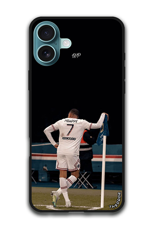 Protective Case Anti Scratch Shock Proof Bumper Cover For iPhone 16 Plus (6.7)-inch Mbappe