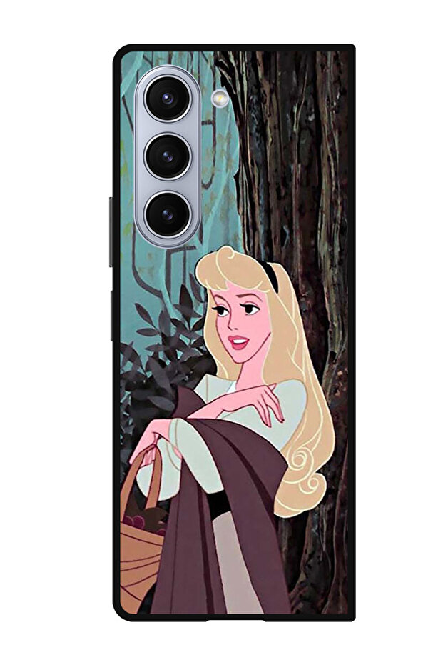 Protective Case Anti Scratch Shock Proof Bumper Cover For Samsung Galaxy Z Fold 5 Princess (2)