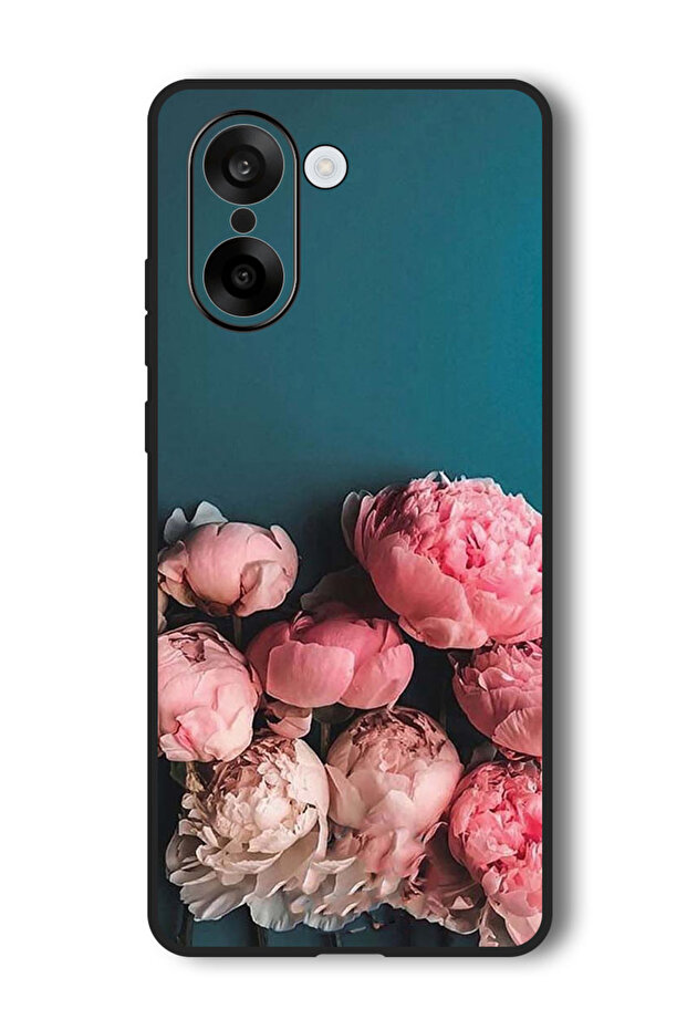 Case Compatible with OnePlus Nord CE 5 6.77 Inch Protection Shockproof Bumper Cover Flowers