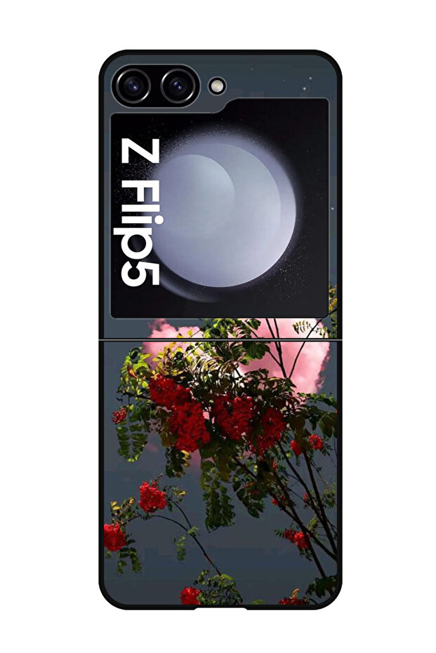 Protective Case Anti Scratch Shock Proof Bumper Cover For Samsung Galaxy Z Flip 5 Moon Shining