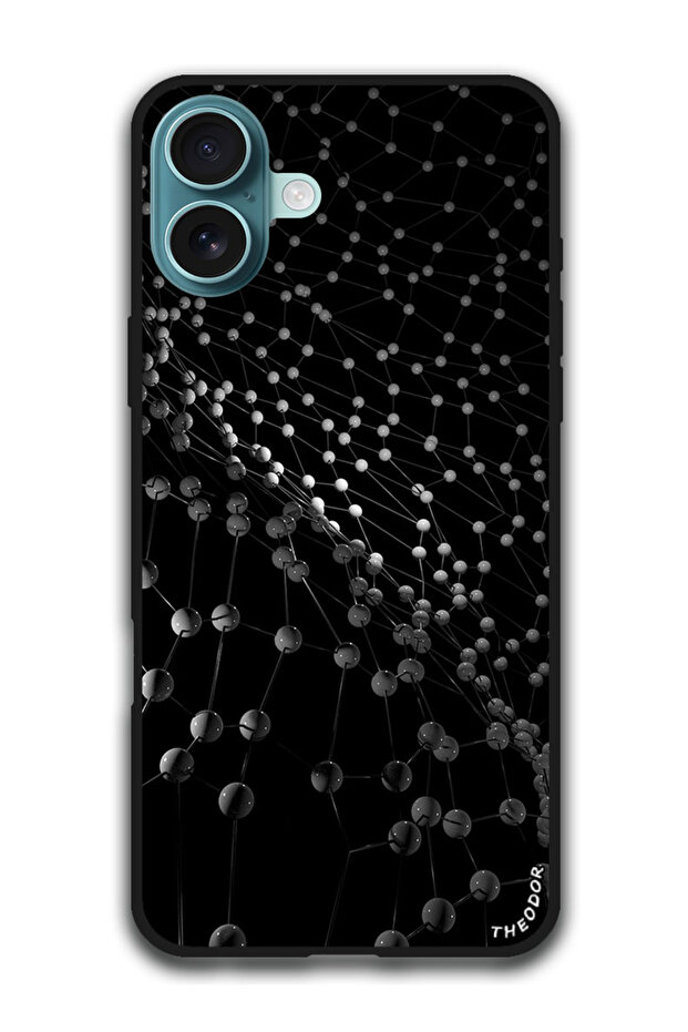 Protective Case Anti Scratch Shock Proof Cover For iPhone 16 Plus (6.7)-inch balls_network_tangled