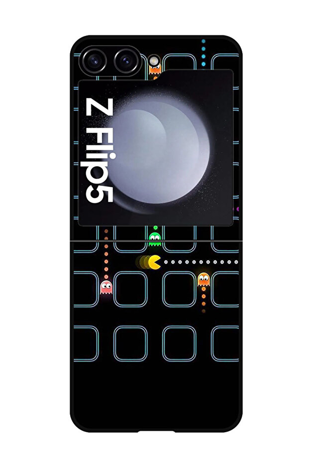 Protective Case Anti Scratch Shock Proof Bumper Cover For Samsung Galaxy Z Flip 5 Pac man
