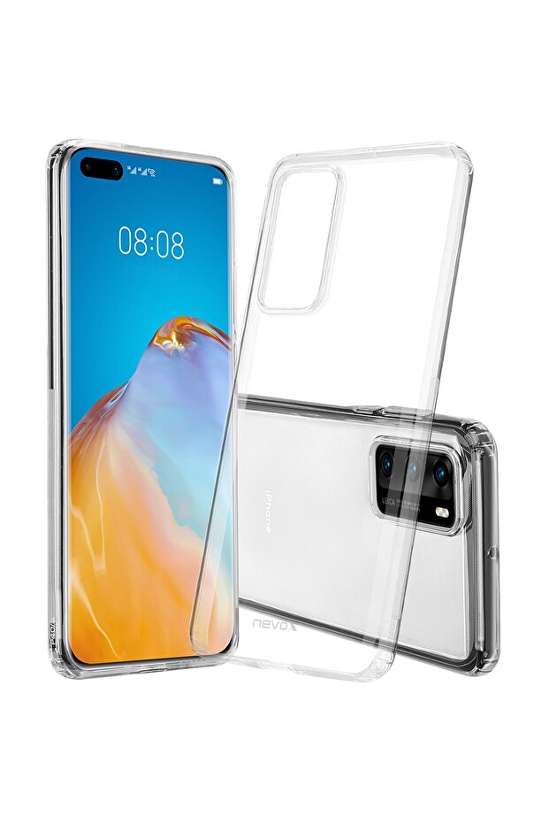 Protective Case Compatible with Huawei P40, STYLESHELL FLEX, CN248, Transparent - 3