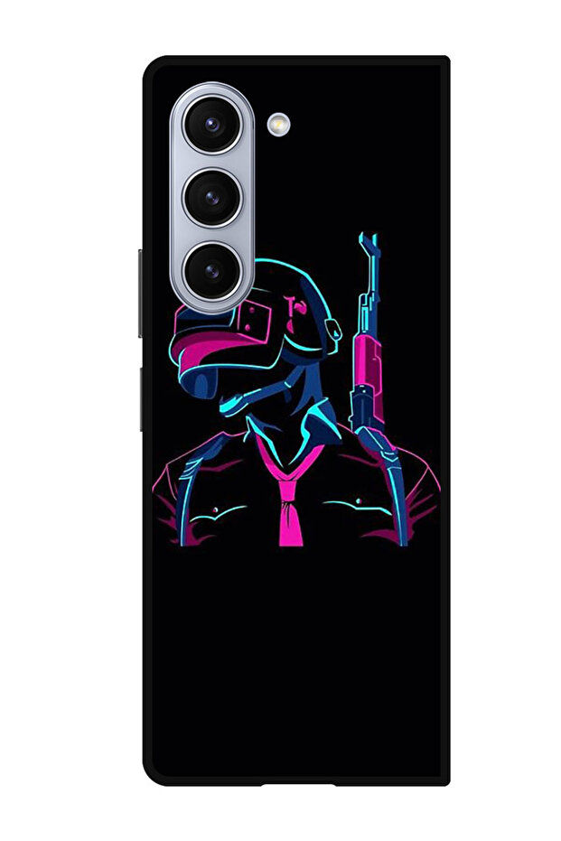 Protective Case Anti Scratch Shock Proof Bumper Cover For Samsung Galaxy Z Fold 5 Pubg
