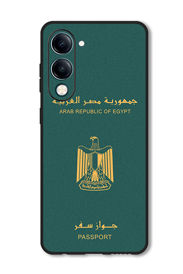 Case Compatible with Vivo Y29s Protection Shockproof Bumper Cover Egypt Passport
