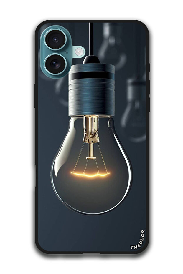 Protective Case Anti Scratch Shock Proof Bumper Cover For iPhone 16 Plus (6.7)-inch Light Bulb