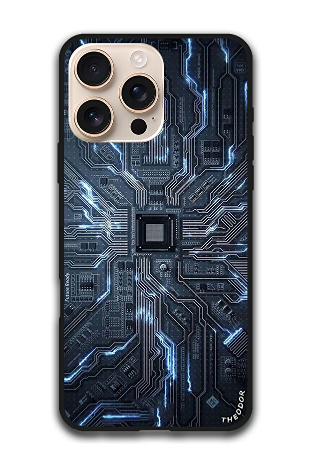 Protective Case Anti Scratch Shock Proof Cover For iPhone 16 Pro Max (6.9)-inch Hardware Circuit