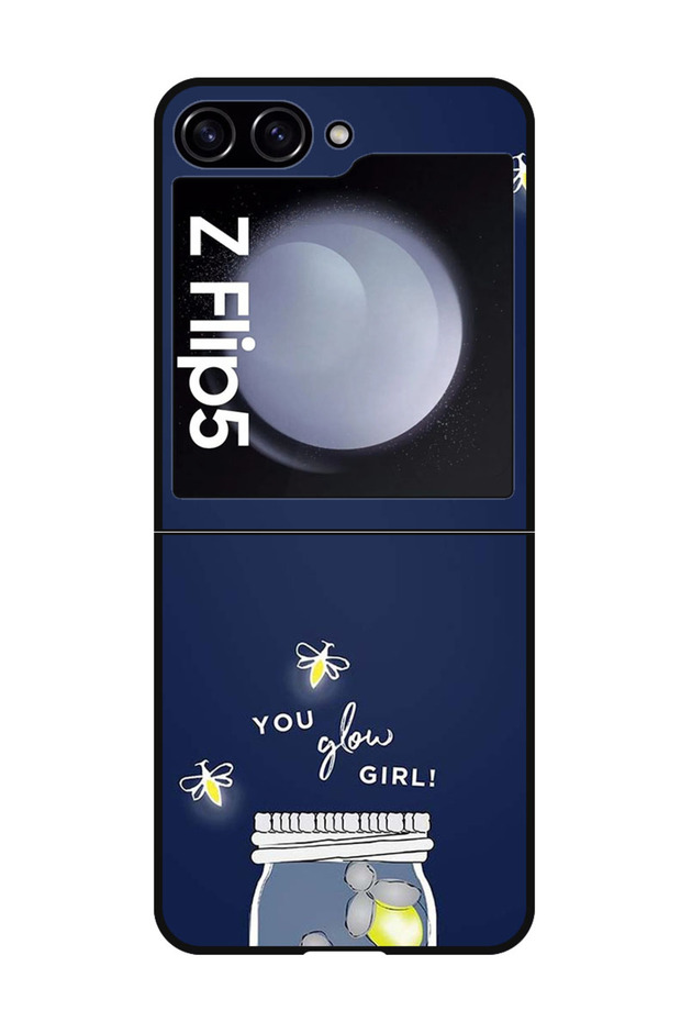 Protective Case Anti Scratch Shock Proof Bumper Cover For Samsung Galaxy Z Flip 5 You Glow Girl