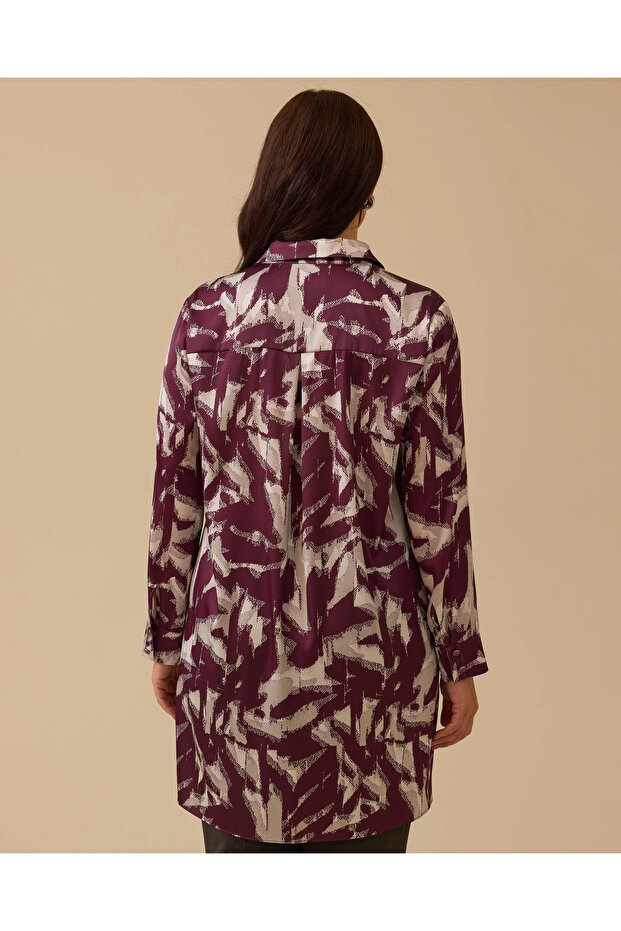 قميص منقوش مقاس كبير - 2