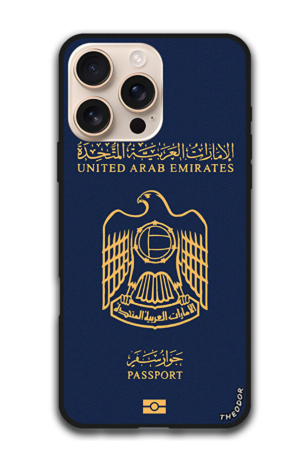 Protective Case Anti Scratch Shock Proof Cover For iPhone 16 Pro Max (6.9)-inch UAE Passport 2