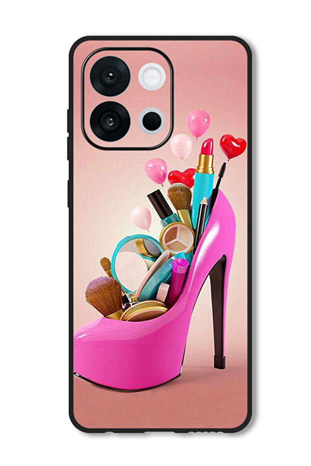 Case Compatible with OnePlus 13s 6.32 Inch Protection Shockproof Bumper Cover Shoe With Makeup Items