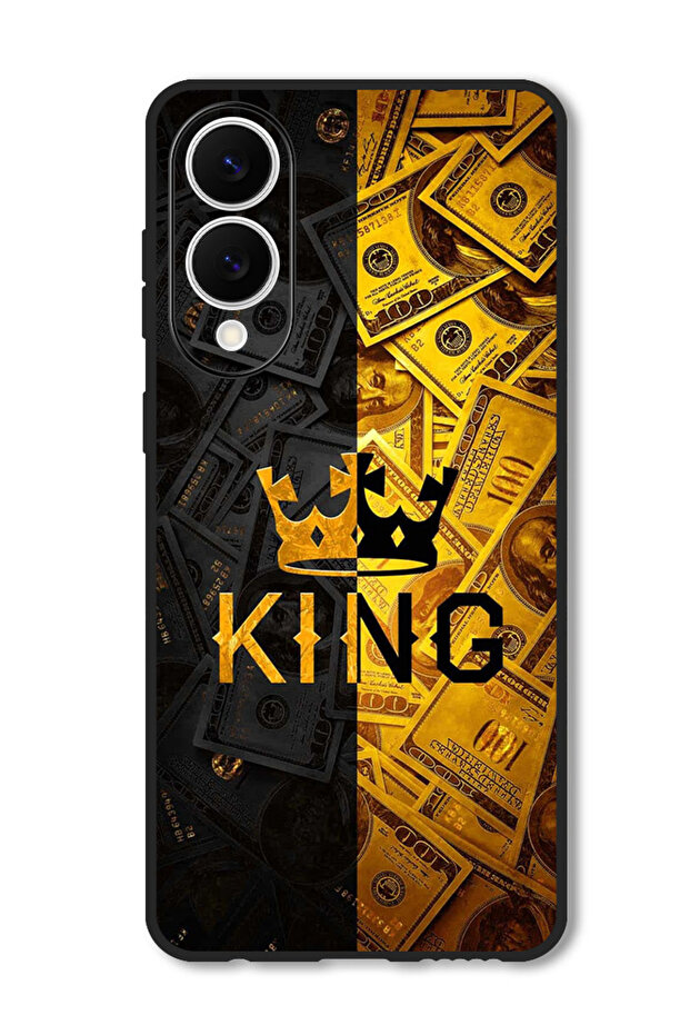 Case Compatible with Samsung Galaxy S25 Edge 6.7 Inch Protection Shockproof Bumper Cover King Gold