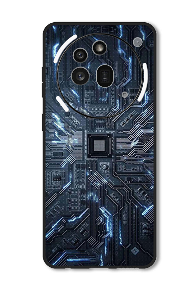 Case Compatible with Nothing Phone 3a Pro Protection Shockproof Bumper Cover Hardware Circuit