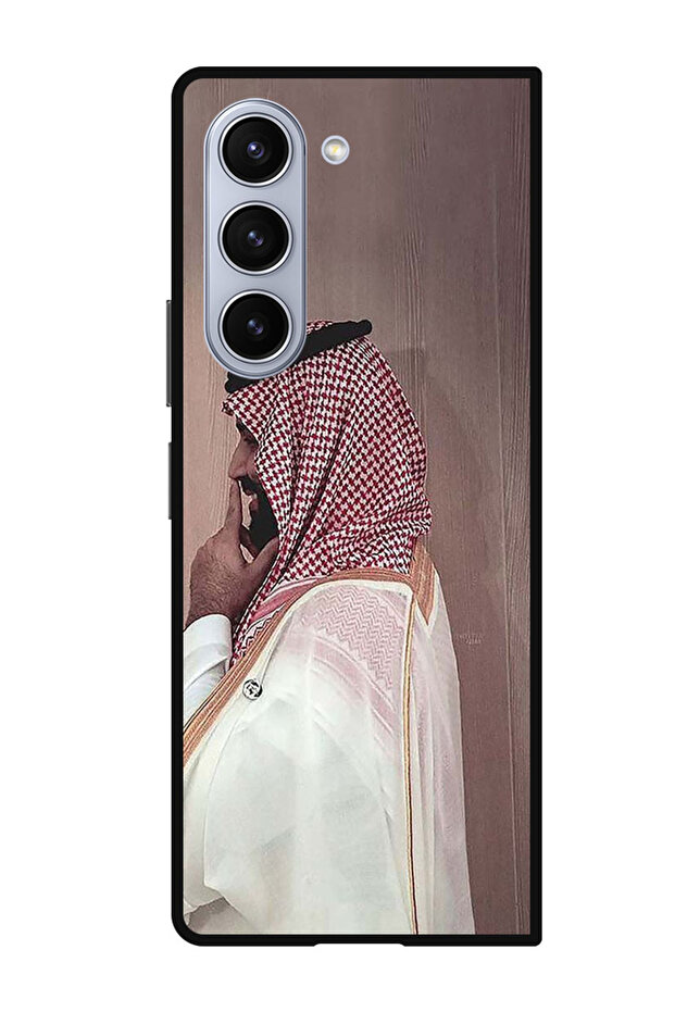 Protective Case Anti Scratch Shock Proof Bumper Cover For Samsung Galaxy Z Fold 5 Mbs smile