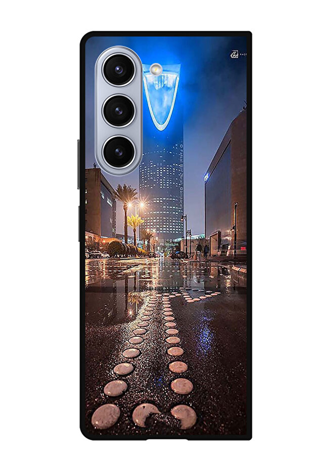 Protective Case Anti Scratch Shock Proof Bumper Cover For Samsung Galaxy Z Fold 5 Kingdom Tower