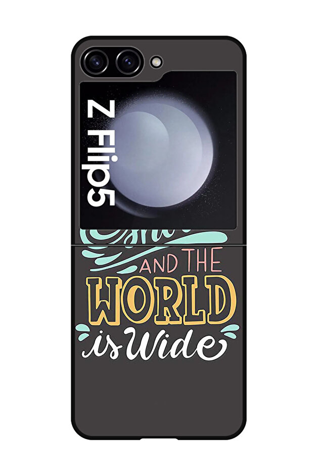 Protective Case Anti Scratch Shock Proof Bumper Cover For Samsung Galaxy Z Flip 5 Life Is Short