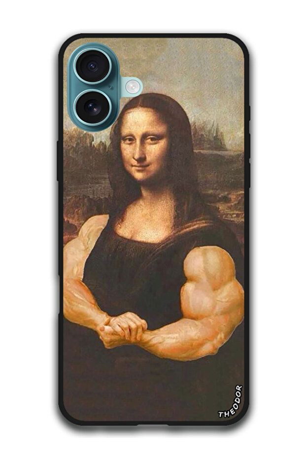 Protective Case Anti Scratch Shock Proof Bumper Cover For iPhone 16 Plus (6.7)-inch Mona Lisa 1