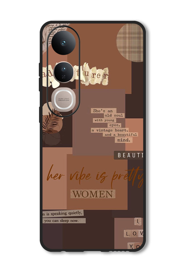 Case Compatible with Vivo V50 Lite Protection Shockproof Bumper Cover Adventurer