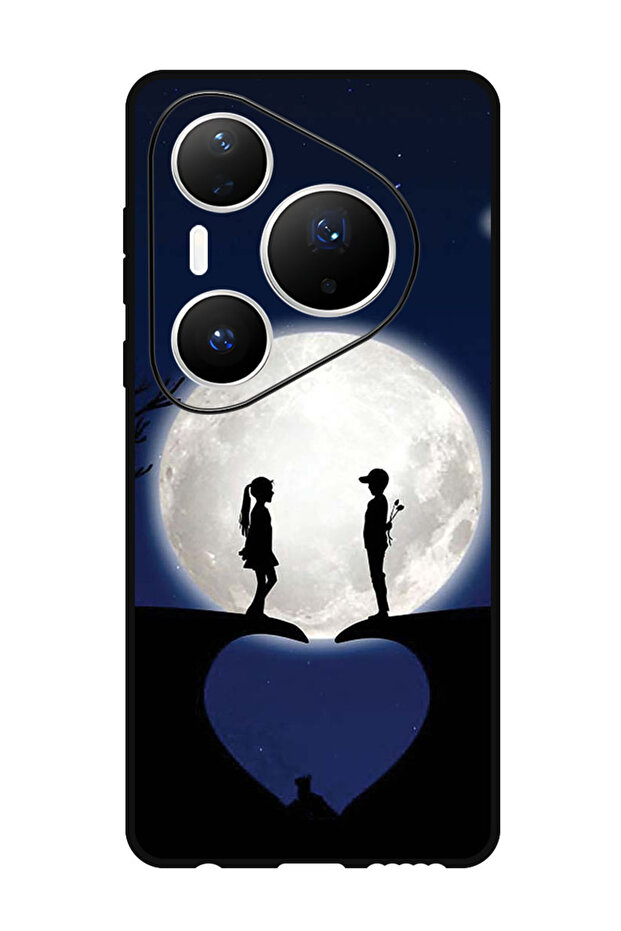 Case Compatible with Huawei Pura 80 Pro Plus 6.8 Inch Protection Shockproof Cover Lovers On Hill