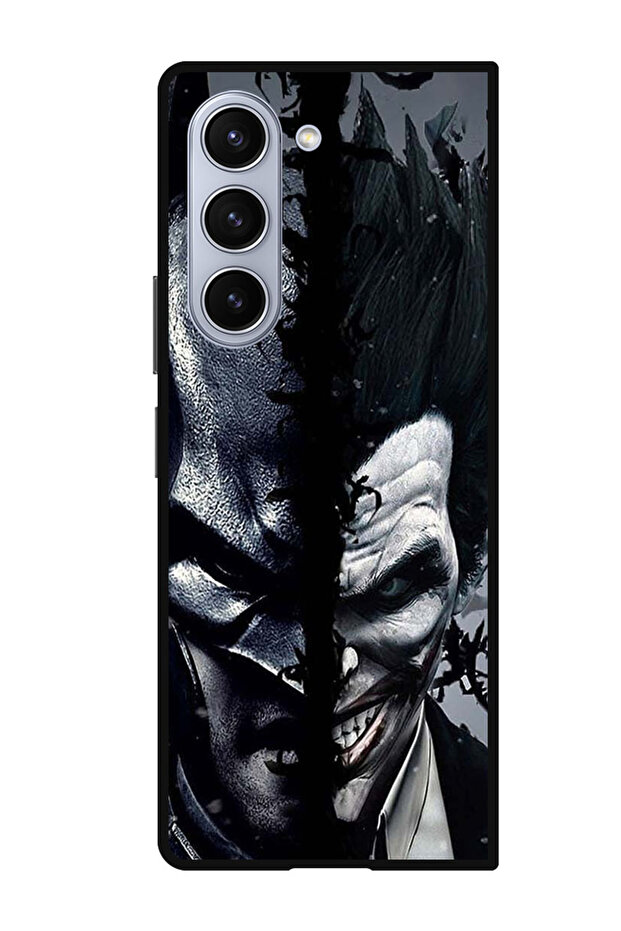 Protective Case Anti Scratch Shock Proof Bumper Cover For Samsung Galaxy Z Fold 5 Batman & Joke_r