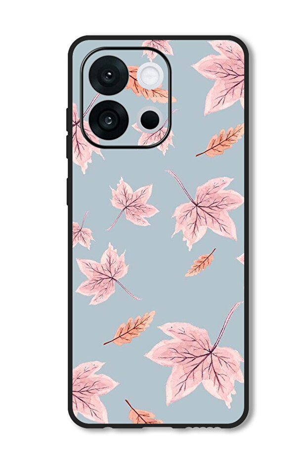 Case Compatible with OnePlus 13s 6.32 Inch Protection Shockproof Bumper Cover Autum Leaves