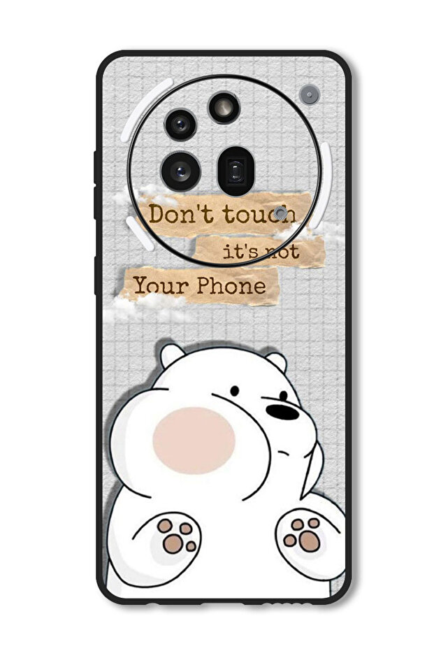 Case Compatible with Nothing Phone 3a Pro Protection Shockproof Bumper Cover Dont touch (3)
