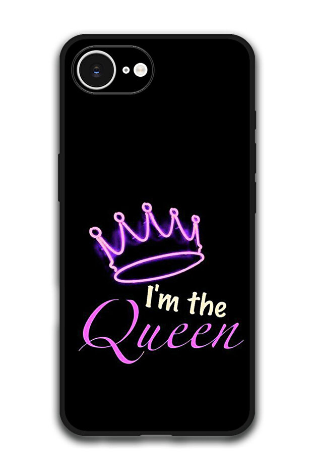 Case Compatible with Apple iPhone 16e 6.1 Inch Protection Shockproof Bumper Cover - I Am The Queen