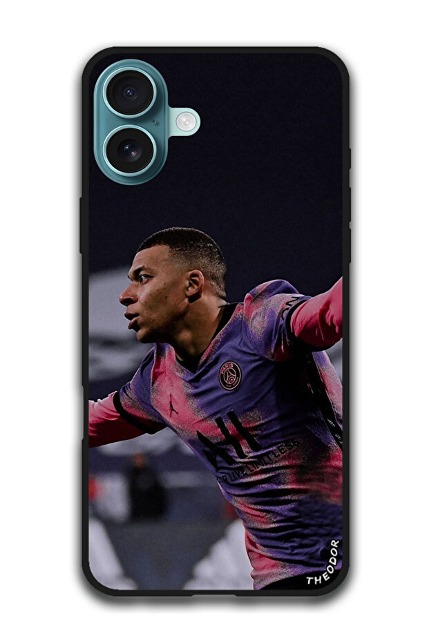 Protective Case Anti Scratch Shock Proof Bumper Cover For iPhone 16 Plus (6.7)-inch Mbappe 3