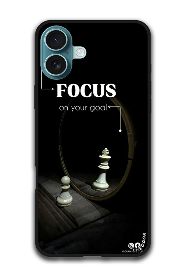 Protective Case Anti Scratch Shock Proof Cover For iPhone 16 Plus (6.7)-inch Focus on your goals