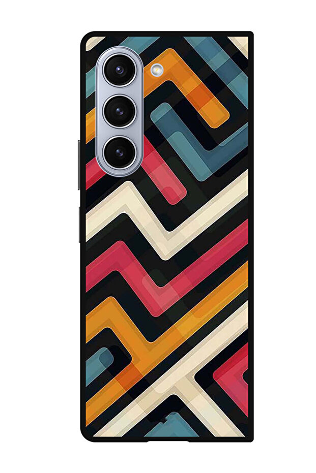 Protective Case Anti Scratch Shock Proof Bumper Cover For Samsung Galaxy Z Fold 5 Lines 1