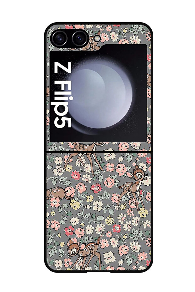 Protective Case Anti Scratch Shock Proof Bumper Cover For Samsung Galaxy Z Flip 5 Deer (2)