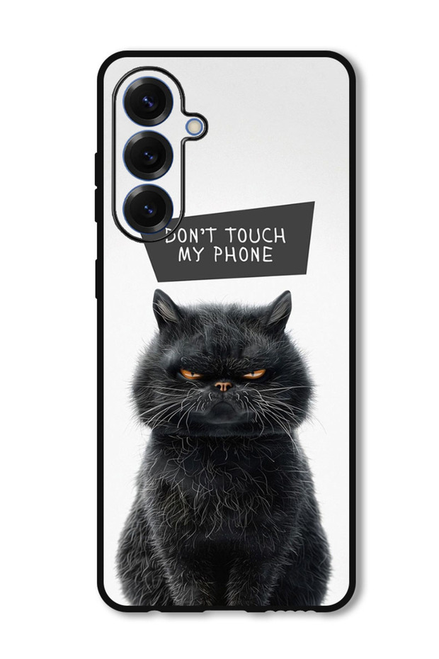 Protective Case Anti Scratch Shock Proof Cover For Samsung Galaxy S25 Plus Dont Touch My Phone Cat