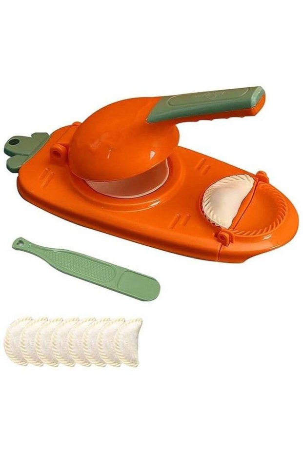 Dough cutter set for making dumplings and multi-colored samosa