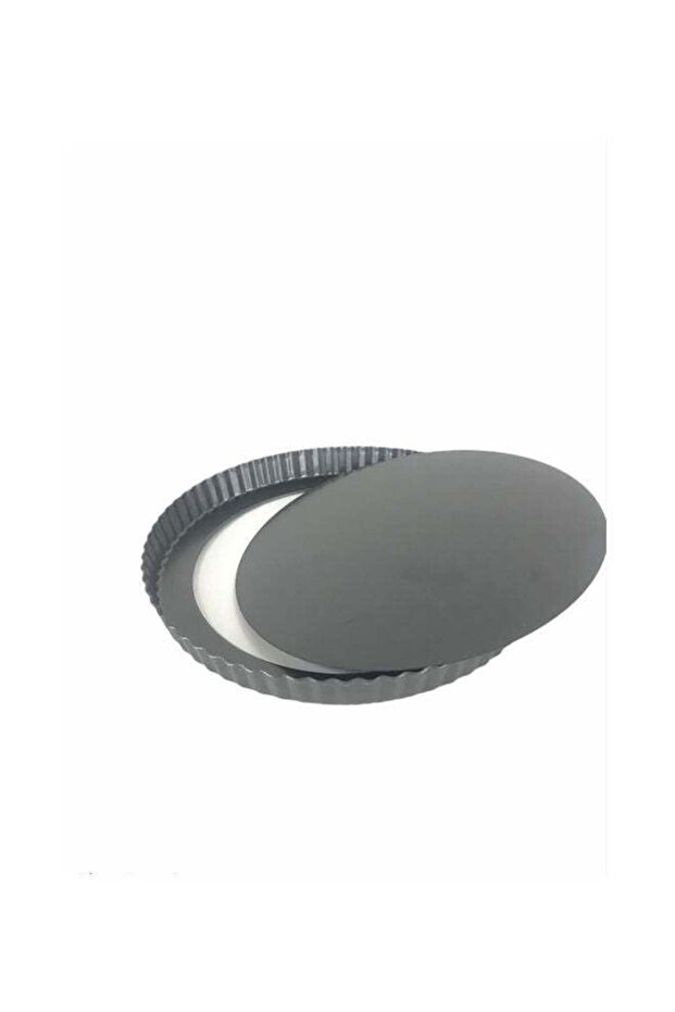 Tart Pan with Removable Bottom Grey 800ml