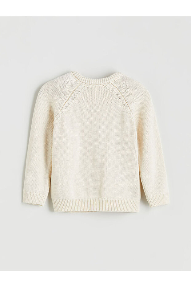 Shining Store'dan Işıltılı Seçimler | Bisiklet Yaka Erkek Bebek Hırka ve Pantolon 2'li - 3