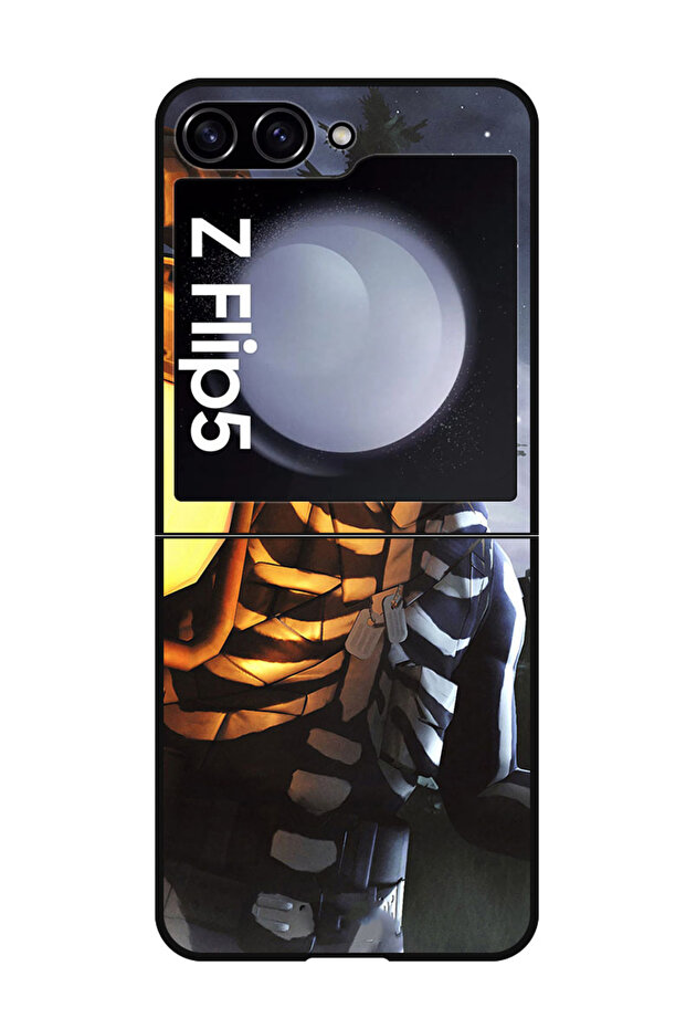 Protective Case Anti Scratch Shock Proof Cover For Samsung Galaxy Z Flip 5 Marshmello Fortnite